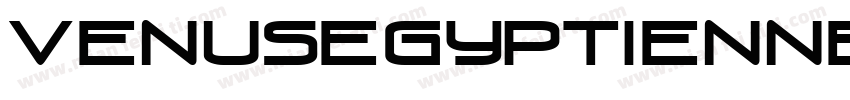 VenusEgyptienneW02 KursivHf字体转换